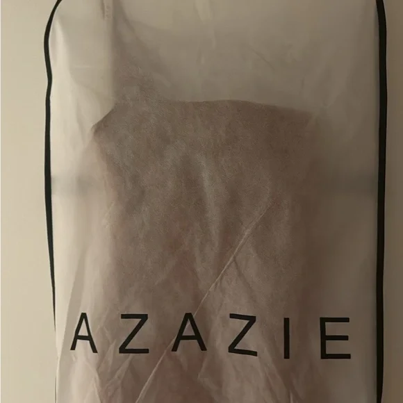 Azazie One-Shoulder Satin Dress in Rich Copper - Picture 5 of 9